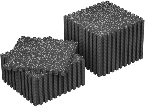 SUPERJARE 0.79'' Extra-Thick 48 Pcs 192 Sq Ft Exercise Equipment Mats by SUPERJARE