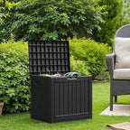 Flamaker Resin Deck Box 40 Gallon Waterproof Outdoor Storage Box - Image 3