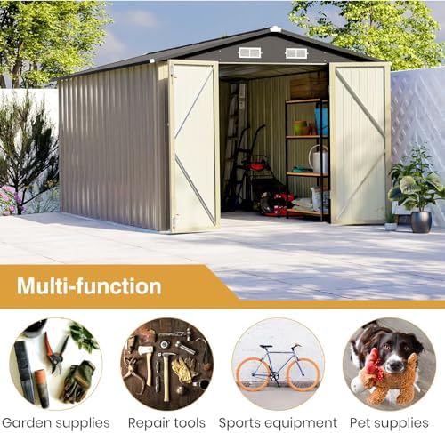 Patiowell 8x12 FT Outdoor Storage Shed - Image 6