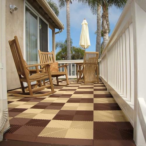 Swisstrax Ribtrax PRO Interlocking Garage Floor Tiles, 15.75 x 15.75-Inch - Image 4