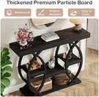 Tribesigns 39.4" Console Table, 4-Tier Sofa Table, Accent Tables - Image 6