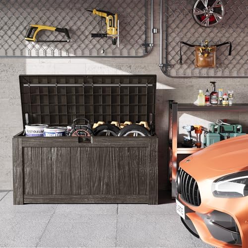 Greesum Outdoor Storage Box 120 Gallon Storage Bin - Image 6