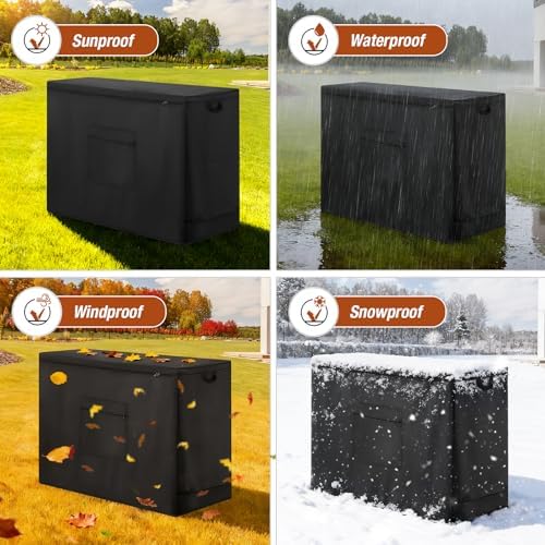 Custom Chest Freezer Cover, Outdoor Waterproof Deep Freezer Cover - Image 6