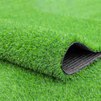 Fasmov Green Artificial Grass Rug Grass Carpet Rug 3.2' x 6.5', Realistic Fake by Fasmov