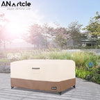 ANartcle Patio Coffee Table Cover, 600D Waterproof Heavy Duty Rectangular - Image 5