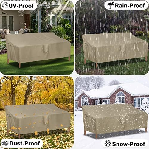 OutdoorLines Outdoor Waterproof Loveseat Couch Cover - Image 7