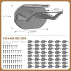 Niunuerga 48 Pack Adhesive Hat Hooks - Image 4
