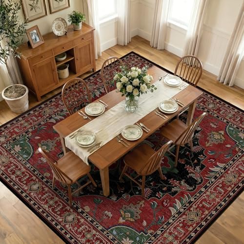 RELEANY Washable Area Rug, Square 10'x10' by RELEANY