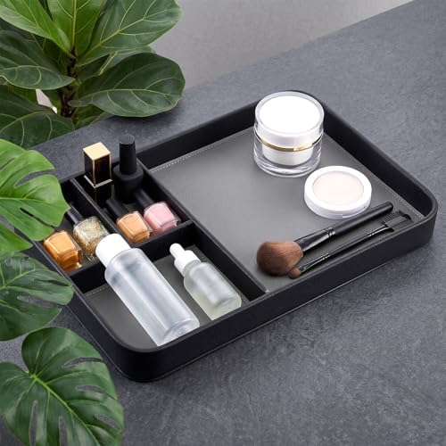 Leather Valet Tray 12”x8” – PU Leather Catchall - Image 7