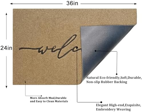 AAZZKANG Welcome Mats Outdoor - Image 3