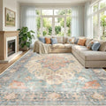 RELEANY Washable Area Rug, Large 10'x14' by RELEANY