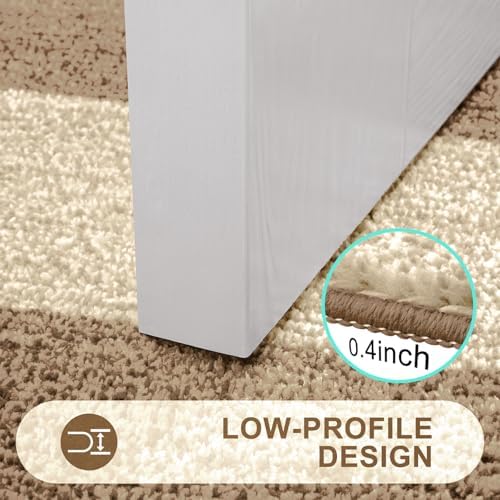 Kitinjoy Indoor Outdoor Door Mat, 47x20 Non-Slip Dirt Trapper Doormats - Image 4