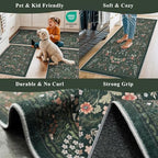 3 Piece Kitchen Rug Set, Washable Non-Slip Kitchen Mats - Image 4