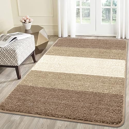 Kitinjoy Indoor Outdoor Door Mat, 59x36 Non-Slip Dirt Trapper Doormats by Kitinjoy