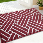 OLANLY Indoor Door Mat 32x20, Low-Profile Dirt Resistant Doormat by OLANLY