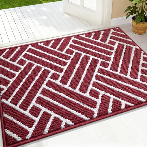 OLANLY Indoor Door Mat 32x20, Low-Profile Dirt Resistant Doormat by OLANLY