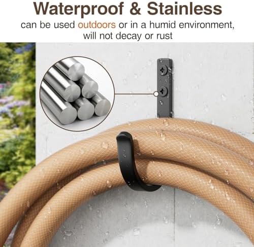 20-Pack Door Hooks for Coat and Towel Black - Image 6
