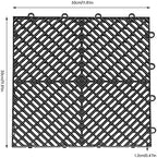 50PCS Interlocking Floor Tiles 12" x 12" Splicing Garage Flooring Tiles - Image 2