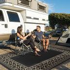 GENIMO Outdoor Rug, Waterproof Plastic Rugs - Image 3