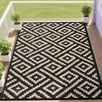 RURALITY Outdoor Rugs 8x10 Feet by RURALITY