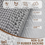 Absorbent Dog Door Mat for Muddy Paws - Image 3