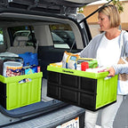 CleverMade Collapsible Storage Bins, 46L 1 Pack, 75 lb Stackable - Image 4