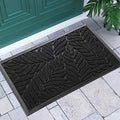 Yimobra Leaf Pattern Door Mat, 36 x 24 in by Yimobra