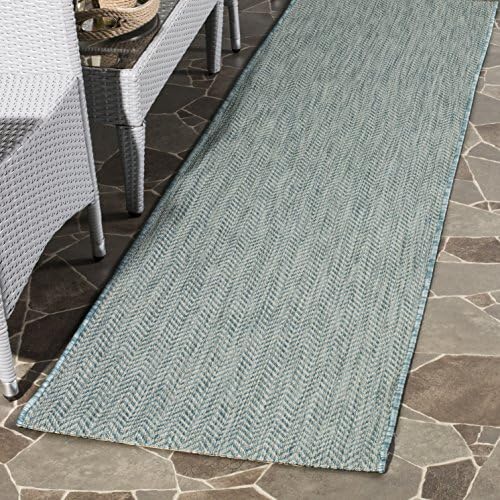 SAFAVIEH Outdoor Runner Rug 2'3"x18' - Image 7