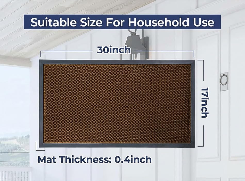 Muddy Mat® Meshy Mat Door Mat Heavy-Duty Quick-Dry Floor Mat, Sand & Dirt - Image 2