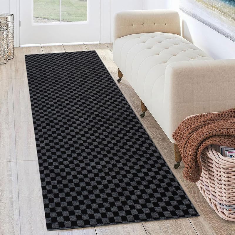 Petgrow Hallway Runner Rug 3FTX76FT, Super Skid Resistant TPR Backing Area Rug by %C2%B7Petgrow%C2%B7