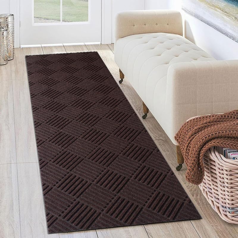 Petgrow Hallway Runner Rug 4FTX44FT, Super Skid Resistant TPR Backing Area Rug by %C2%B7Petgrow%C2%B7