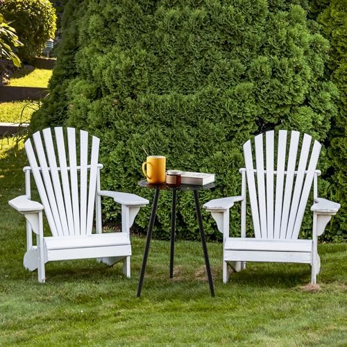 1-Pack Small Metal Side Tables Outdoor Patio Round Accent Table Modern Indoor - Image 7