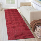 Petgrow Hallway Runner Rug 5FTX9FT, Super Skid Resistant TPR Backing Area Rug by %C2%B7Petgrow%C2%B7