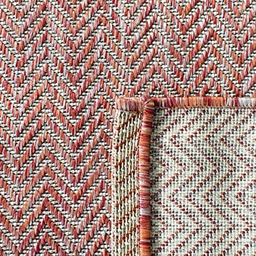 SAFAVIEH Outdoor Accent Rug 4'x5'7" - Image 5
