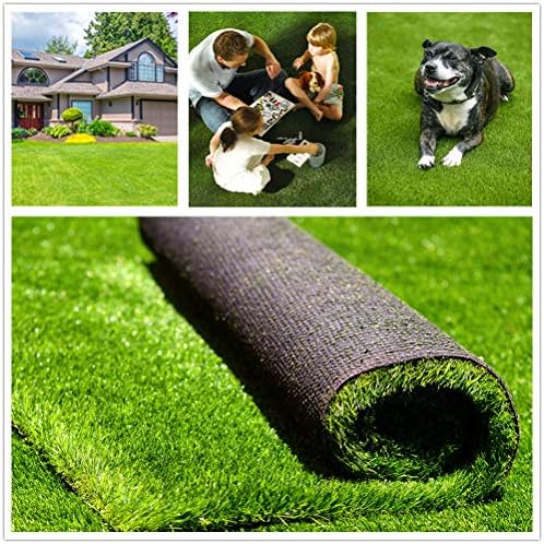 Fas Home Artificial Grass Turf 2x6 ft, Fake Grass Rug by WelcometoFasward