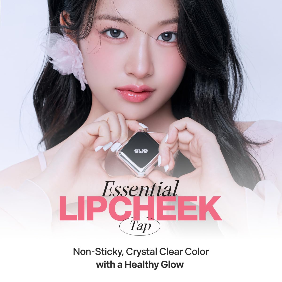 CLIO Essential Lip & Cheek Tap, Easy to Use, Glides on Effortlessly, Non-Greasy, Travel-Sized Creamy & Blendable Color For Lips & Cheeks (06 APPLE GARDEN, One Size)
