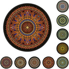Chair Mat for Hardwood Floor Anti-Slip Floor Protector Round Gaming Computer by GZQIAWY