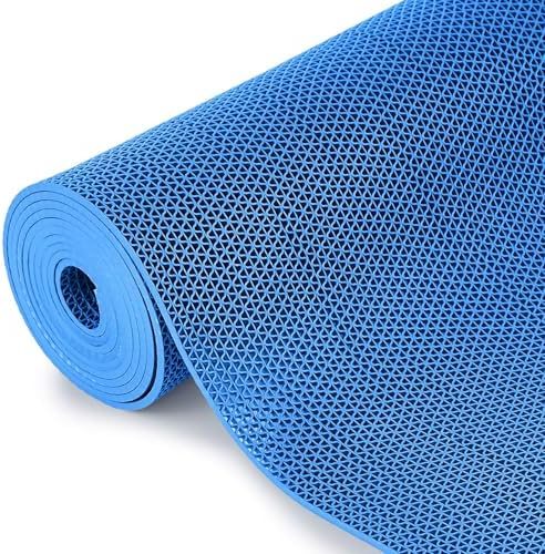 Tinideya 1.3x10 ft Non‑Slip Pool Drainage Floor Mat, Commercial & Indoor Wet by Tinideya
