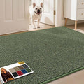 JSEI Dirt Trapper Door Mat 36" x 60", Non-Slip Washable Doormats by JSEI