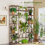 GENTINGBRO Plant Stand Indoor Outdoor 62.2“ Tall Plant Shelf Large Tiered - Image 2
