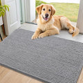 Smiry Dog Door Mat for Muddy Paws 40x24, Absorbent Low-Profile Doormats by Smiry