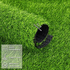 TURSTIN 12 Pieces Artificial Grass Mat Square 12 x 12 Inch Fake Turf Patch - Image 4