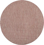 SAFAVIEH Outdoor Round Rug 5'3" - Image 3