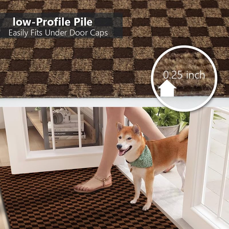 Petgrow Hallway Runner Rug 2FTX22FT, Super Skid Resistant TPR Backing Area Rug - Image 4