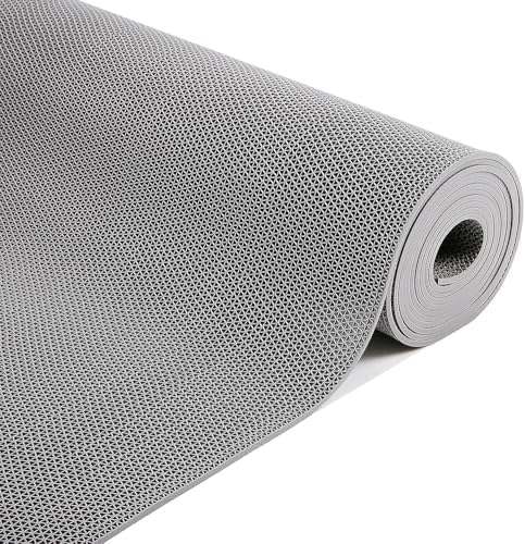 Thick PVC Drainage Floor Mat 3x53FT, Non Slip Flooring Mats Swimming Pool by Unknown