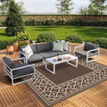 GENIMO Outdoor Rug, Waterproof Plastic Rugs by GENIMO