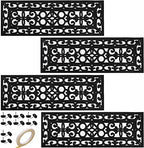 Yesland 4 Pack Rubber Stair Treads by Yesland