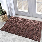 Bulijojo Sturdy Front Entrance Doormats, Durable Heavy Duty Welcome Mat by ShowYourStyle