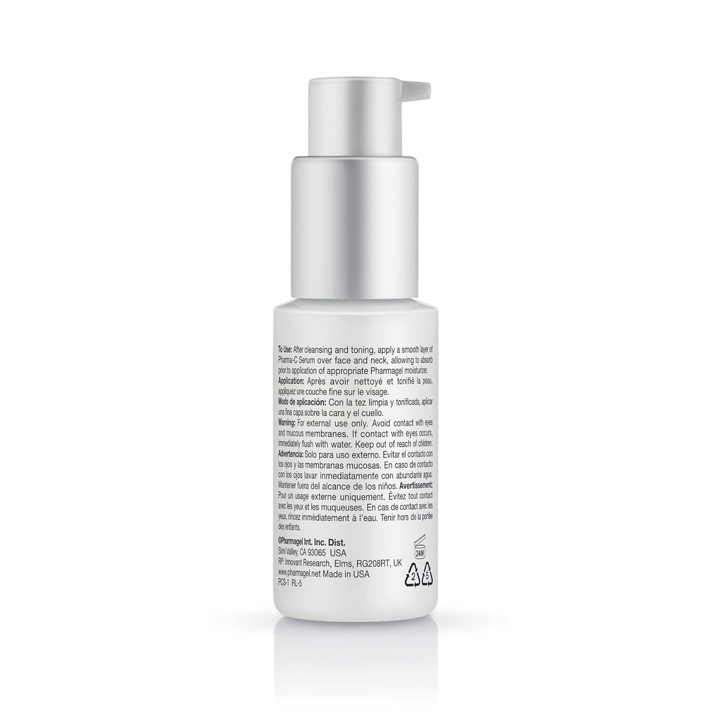 Pharmagel Pharma-C Vitamin Serum | Age Defying Facial Serum | Anti-Wrinkle Face Serum | Age Spot Remover for Face - 1 oz