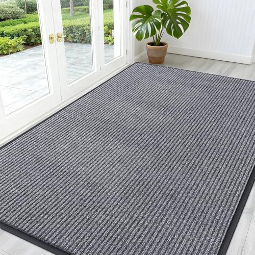 OLANLY Front Door Mat 59x40, Waterproof Heavy-Duty Indoor Outdoor Doormat by OLANLY
